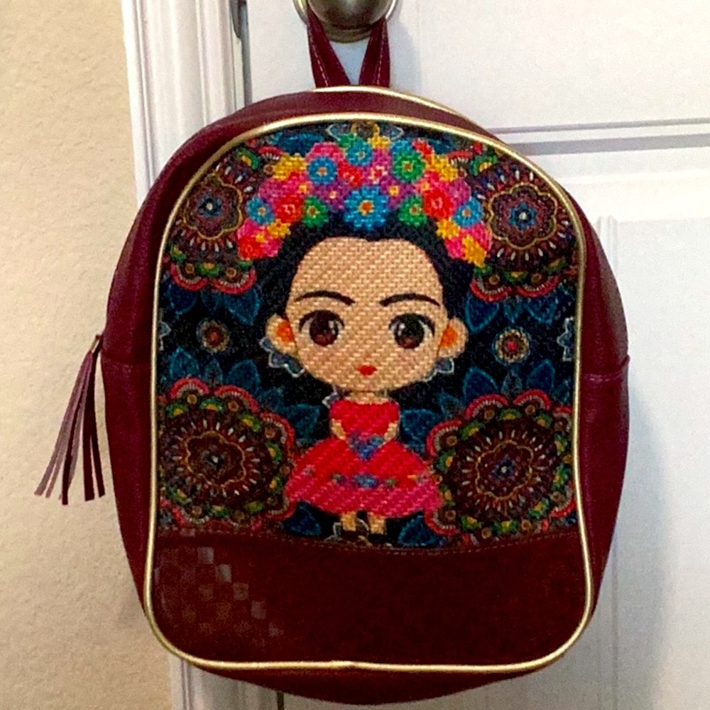 New Frida Kahlo Backpack - Artisan Backpack
